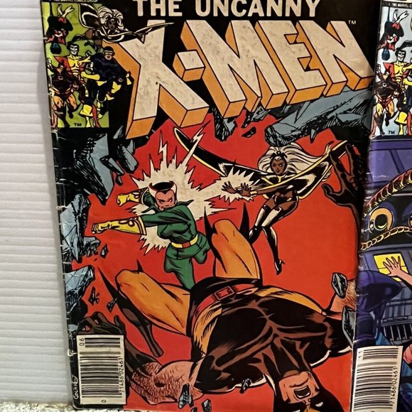 5 Marvel Uncanny X-MEN Comic Lot #158, 163, 293, 205, 207 Wolverine, Phoenix - Picture 3 of 6
